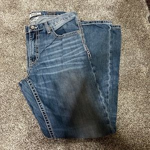 Ryan straight leg mens buckle jeans